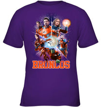 Load image into Gallery viewer, Avengers Endgame Denver Broncos Shirt
