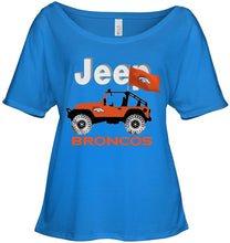 Load image into Gallery viewer, Jeep Denver Broncos fan hoodie
