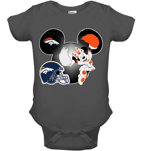 Denver Broncos Minnie cheerleader shirt