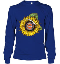 Load image into Gallery viewer, sunflower Denver Broncos fan shirt
