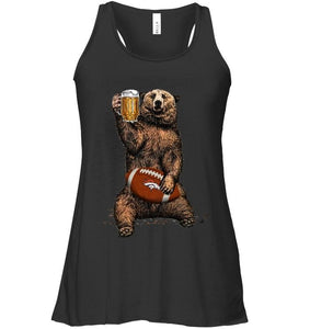 Denver Broncos Beer drinking bear shirt