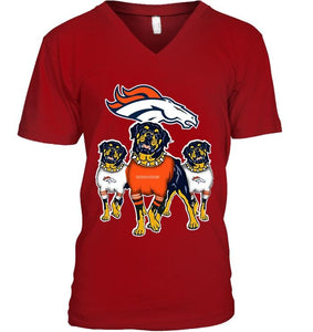 Denver Broncos Rottweilers fan hoodie