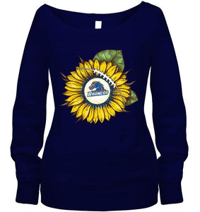 sunflower Boise State Broncos fan shirt