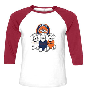 Dachshund Denver Broncos shirt