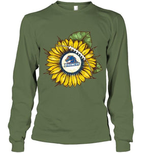 sunflower Boise State Broncos fan shirt