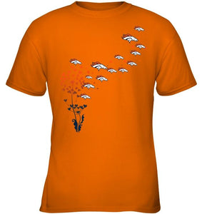 Denver Broncos dandelion shirt