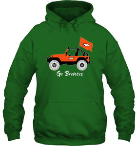 Go Denver Broncos Jeep shirt