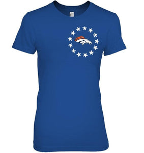 Denver Broncos american star flag shirt