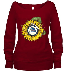 sunflower Boise State Broncos fan shirt