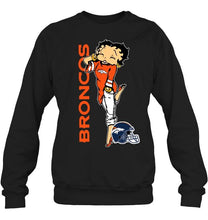 Load image into Gallery viewer, Denver Broncos betty boop fan shirt
