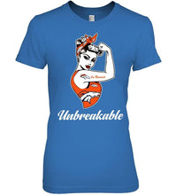 Load image into Gallery viewer, Go Denver Broncos unbreakable girl shirt
