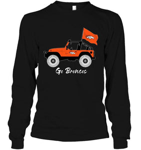 Go Denver Broncos Jeep shirt