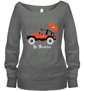 Go Denver Broncos Jeep shirt