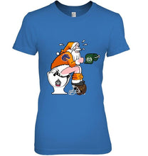 Load image into Gallery viewer, Santa Boise State Broncos in bathroom shirt
