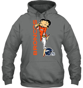 Denver Broncos betty boop fan shirt