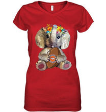 Load image into Gallery viewer, Elephant loves Denver Broncos shirt
