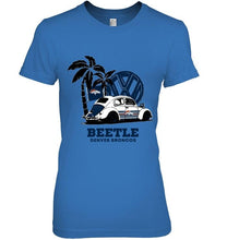 Load image into Gallery viewer, Denver Broncos beetle car volkswagen shirt
