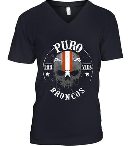 Puro Denver Broncos por vida fan shirt