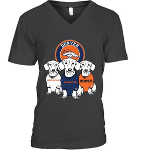 Dachshund Denver Broncos shirt