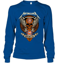 Load image into Gallery viewer, Metallica Denver Broncos shirt
