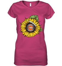 Load image into Gallery viewer, sunflower Denver Broncos fan shirt

