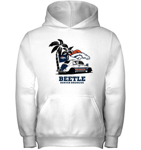 Beetle Denver Broncos on beach shirt