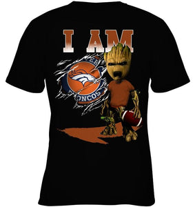 I am Denver Broncos groot shirt