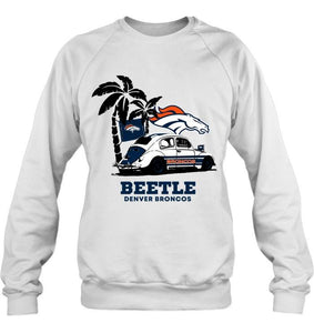 Beetle Denver Broncos on beach shirt