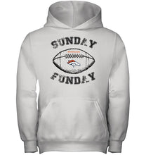 Load image into Gallery viewer, Sunday funday Denver Broncos lover shirt
