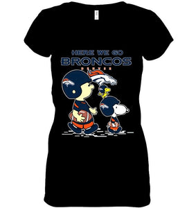 Here we go Denver Broncos snoopy shirt