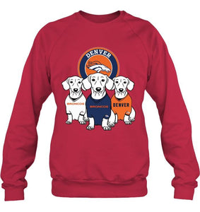 Dachshund Denver Broncos shirt