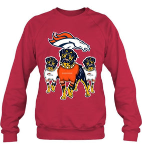 Denver Broncos Rottweilers fan hoodie