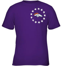 Load image into Gallery viewer, Denver Broncos american star flag shirt
