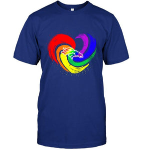 Denver Broncos lgbt tornado heart shirt