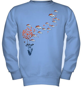 Denver Broncos dandelion shirt