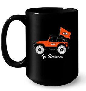 Go Denver Broncos Jeep shirt