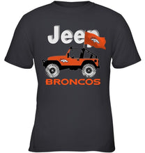 Load image into Gallery viewer, Jeep Denver Broncos fan hoodie
