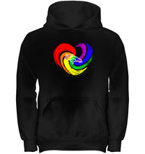 Load image into Gallery viewer, Denver Broncos lgbt tornado heart shirt
