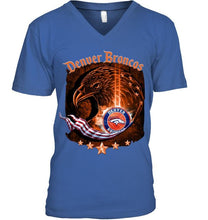 Load image into Gallery viewer, denver broncos eagle american flag shirt
