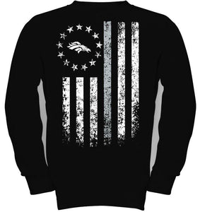 Denver Broncos american flag stars shirt