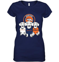 Load image into Gallery viewer, Dachshund Denver Broncos shirt
