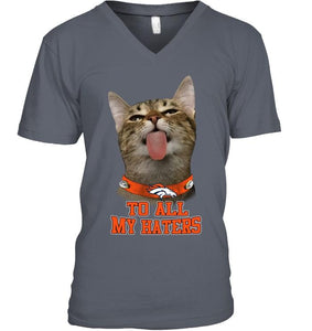 Denver Broncos cat to all my haters shirt