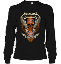 Load image into Gallery viewer, Metallica Denver Broncos shirt
