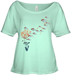 Denver Broncos dandelion shirt