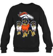Load image into Gallery viewer, Denver Broncos Rottweilers fan hoodie
