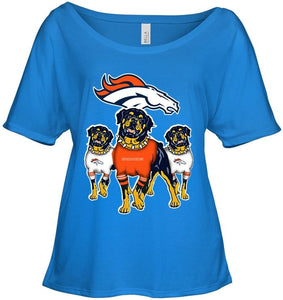 Denver Broncos Rottweilers fan hoodie
