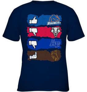 Boise State Broncos like fan shirt