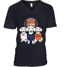 Load image into Gallery viewer, Dachshund Denver Broncos shirt
