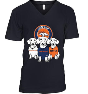 Dachshund Denver Broncos shirt