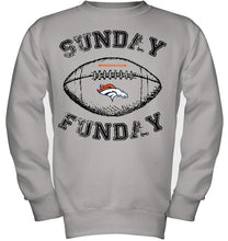 Load image into Gallery viewer, Sunday funday Denver Broncos lover shirt
